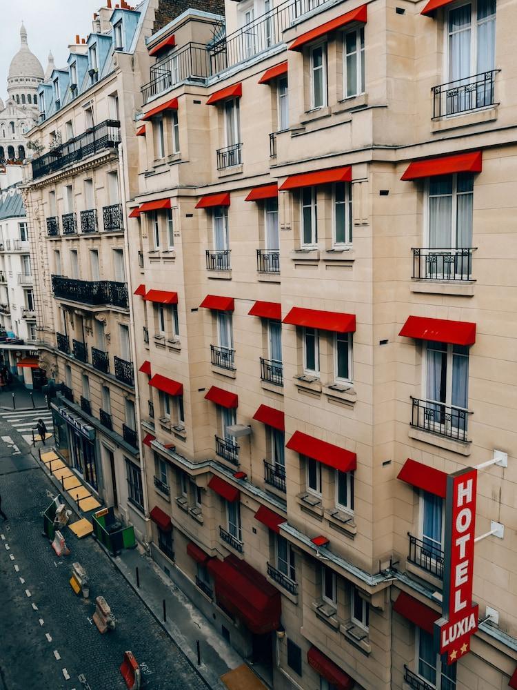 Hotel Luxia Parijs Buitenkant foto